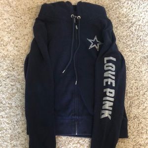 Dallas Cowboys zipped hoodie